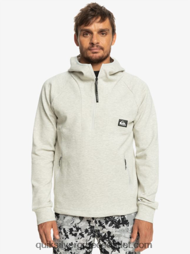 αποχωριστείτε την κουκούλα Quiksilver άνδρες 66LP841029 γκρι βιολετί ρείκι