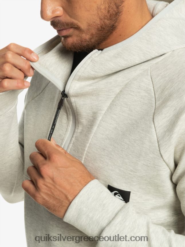 αποχωριστείτε την κουκούλα Quiksilver άνδρες 66LP841029 γκρι βιολετί ρείκι