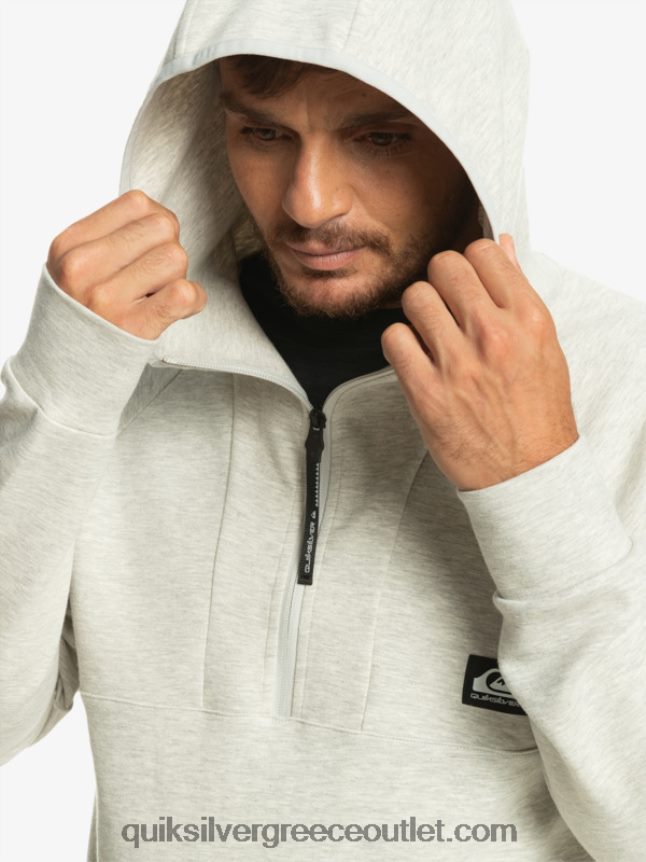 αποχωριστείτε την κουκούλα Quiksilver άνδρες 66LP841029 γκρι βιολετί ρείκι
