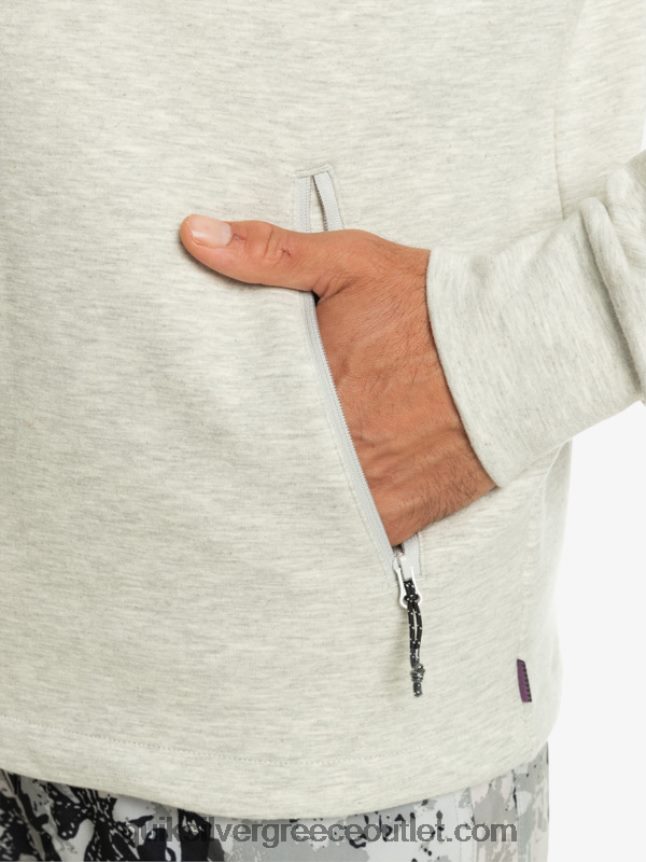 αποχωριστείτε την κουκούλα Quiksilver άνδρες 66LP841029 γκρι βιολετί ρείκι
