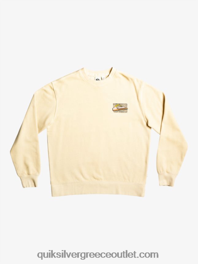 φούτερ από πλάκες νέον Quiksilver άνδρες 66LP841056 σημύδα