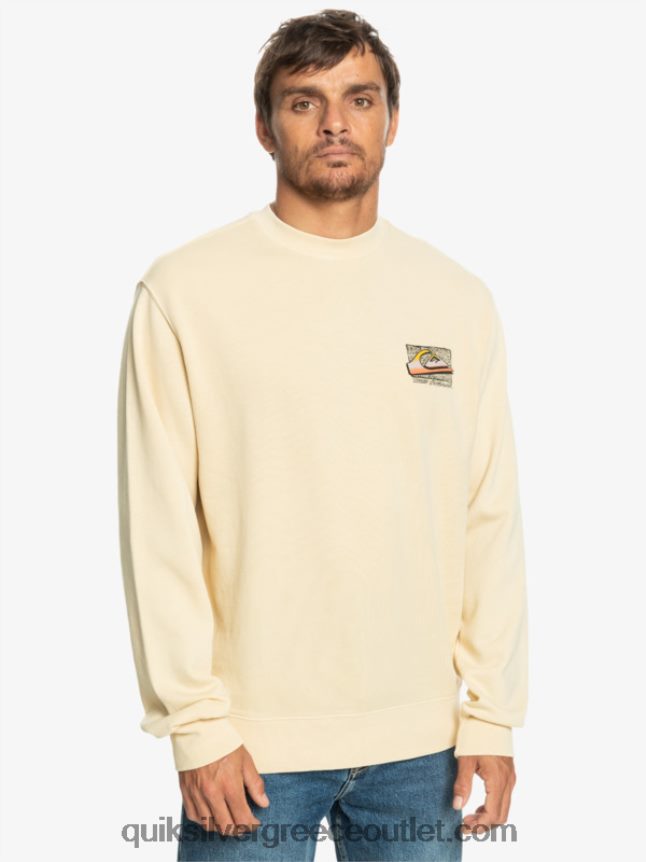 φούτερ από πλάκες νέον Quiksilver άνδρες 66LP841056 σημύδα
