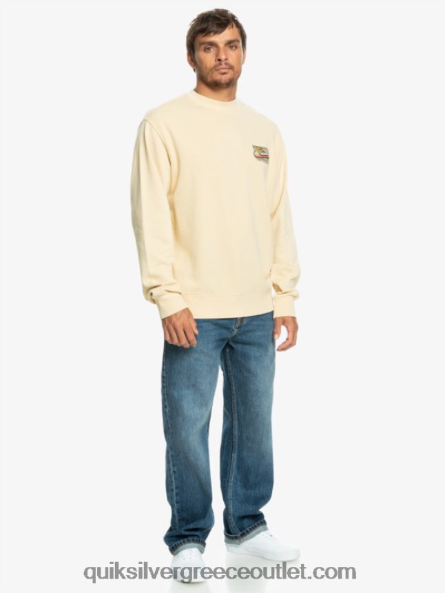 φούτερ από πλάκες νέον Quiksilver άνδρες 66LP841056 σημύδα