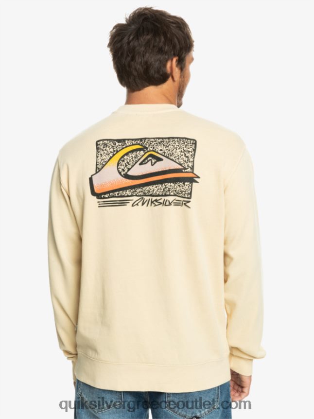 φούτερ από πλάκες νέον Quiksilver άνδρες 66LP841056 σημύδα