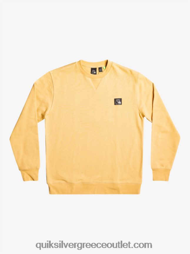 το αυθεντικό φούτερ Quiksilver άνδρες 66LP841115 σιτάρι