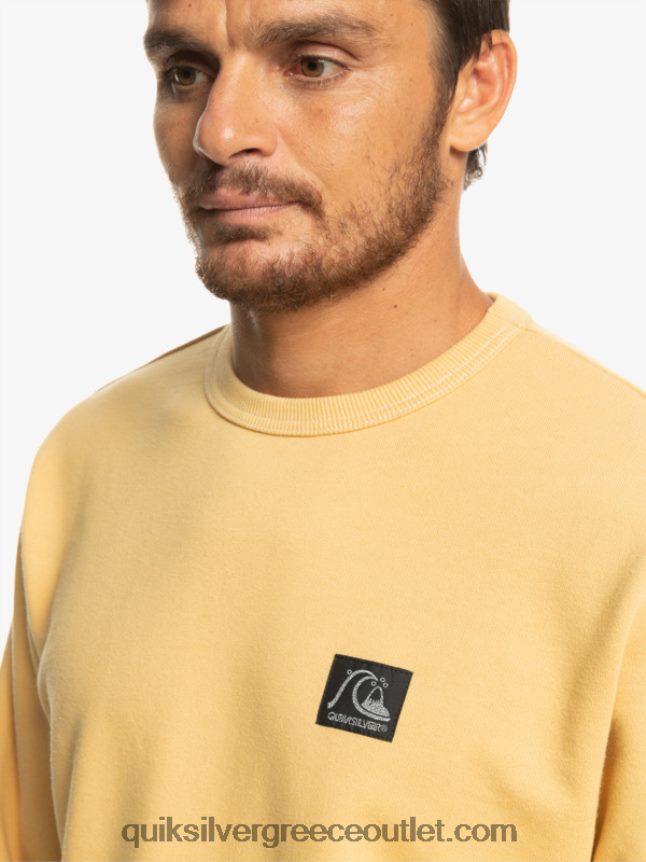 το αυθεντικό φούτερ Quiksilver άνδρες 66LP841115 σιτάρι