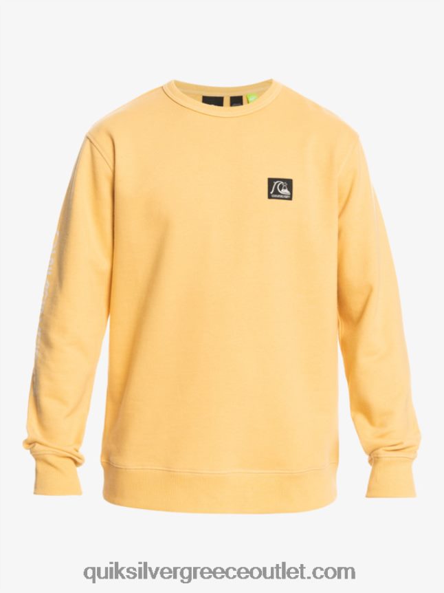 το αυθεντικό φούτερ Quiksilver άνδρες 66LP841115 σιτάρι