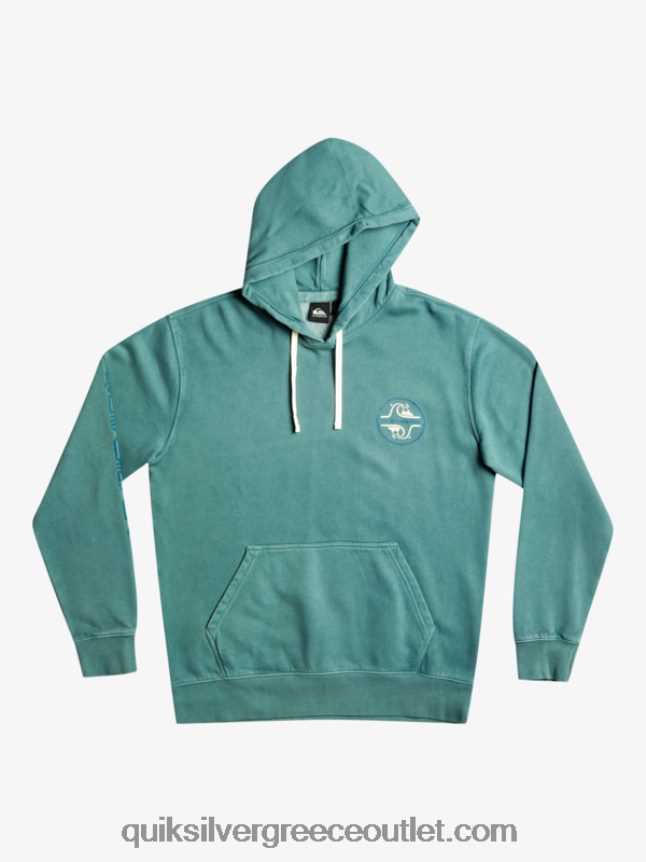 γλυκό σαν κουκούλα από πλάκα Quiksilver άνδρες 66LP841220 μπλε της Βρετάνης