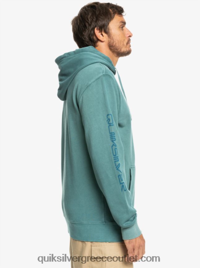 γλυκό σαν κουκούλα από πλάκα Quiksilver άνδρες 66LP841220 μπλε της Βρετάνης