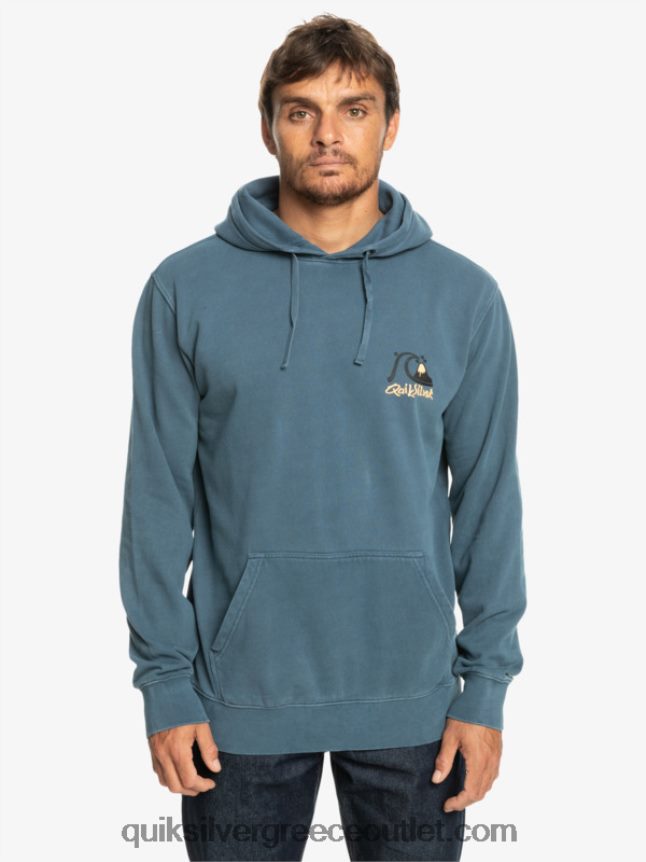 κουκούλα από νέον Quiksilver άνδρες 66LP841355 θάλασσα του Βέρινγκ