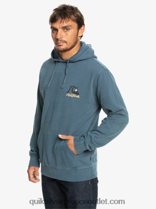κουκούλα από νέον Quiksilver άνδρες 66LP841355 θάλασσα του Βέρινγκ