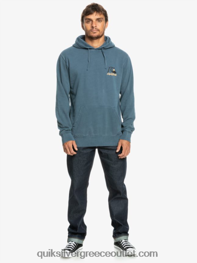 κουκούλα από νέον Quiksilver άνδρες 66LP841355 θάλασσα του Βέρινγκ