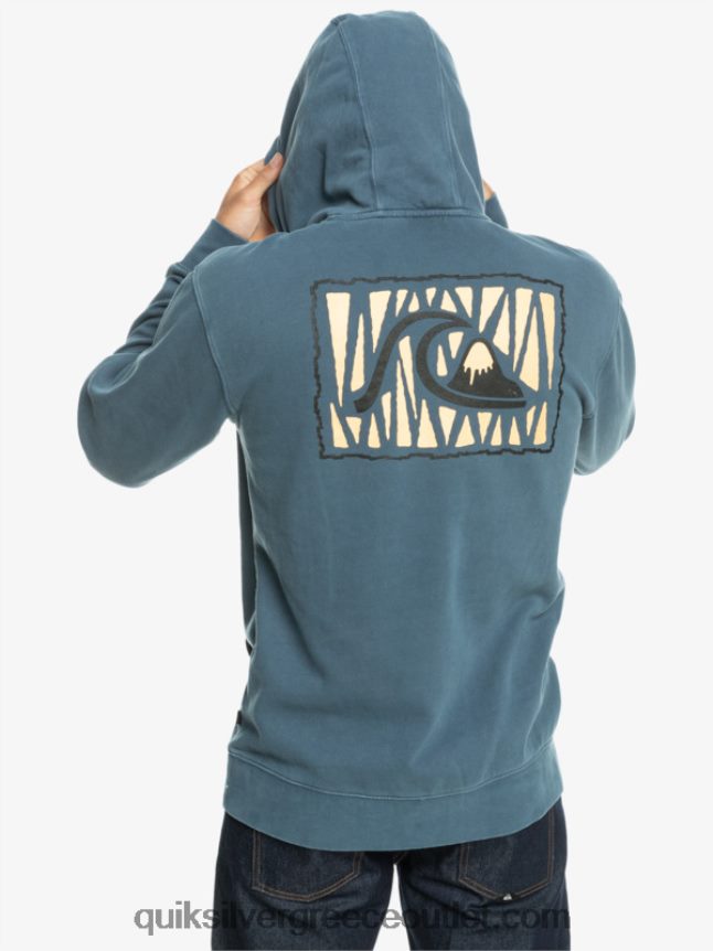 κουκούλα από νέον Quiksilver άνδρες 66LP841355 θάλασσα του Βέρινγκ