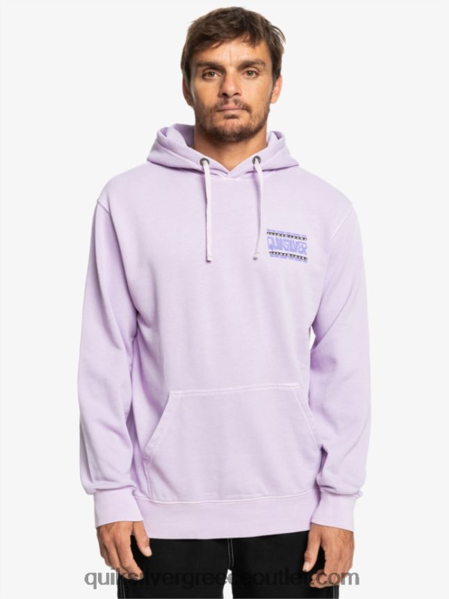 κουκούλα από νέον Quiksilver άνδρες 66LP841356 παστέλ λιλά