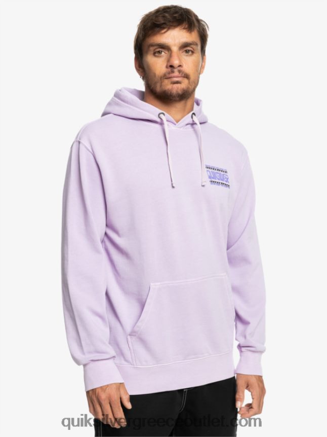 κουκούλα από νέον Quiksilver άνδρες 66LP841356 παστέλ λιλά