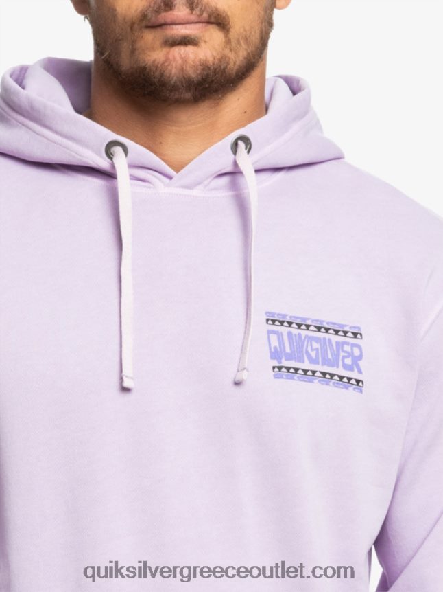 κουκούλα από νέον Quiksilver άνδρες 66LP841356 παστέλ λιλά