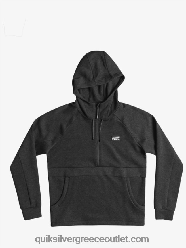 αποχωριστείτε το φούτερ με μισό φερμουάρ Quiksilver άνδρες 66LP841370 φάντασμα ρείκι