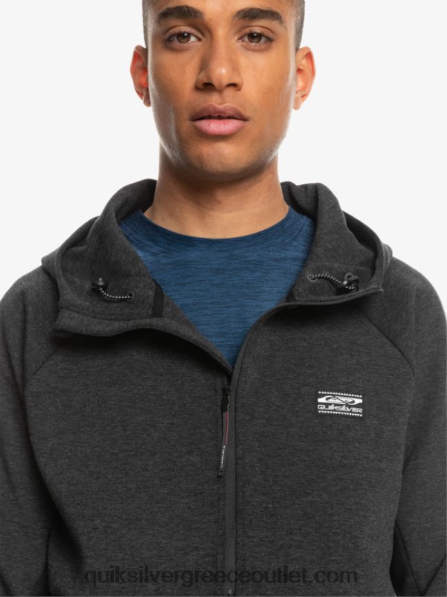 αποχωριστείτε το φούτερ με μισό φερμουάρ Quiksilver άνδρες 66LP841370 φάντασμα ρείκι