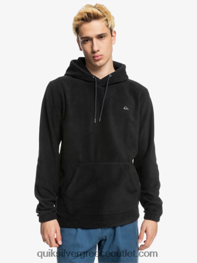 κουκούλα πρώτης ανάγκης Quiksilver άνδρες 66LP841489 μαύρος