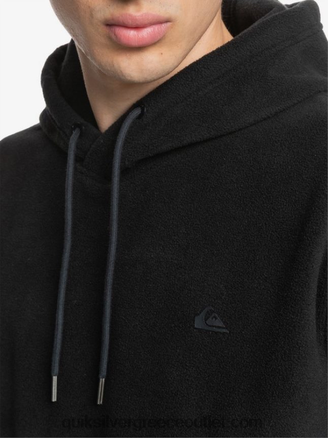 κουκούλα πρώτης ανάγκης Quiksilver άνδρες 66LP841489 μαύρος