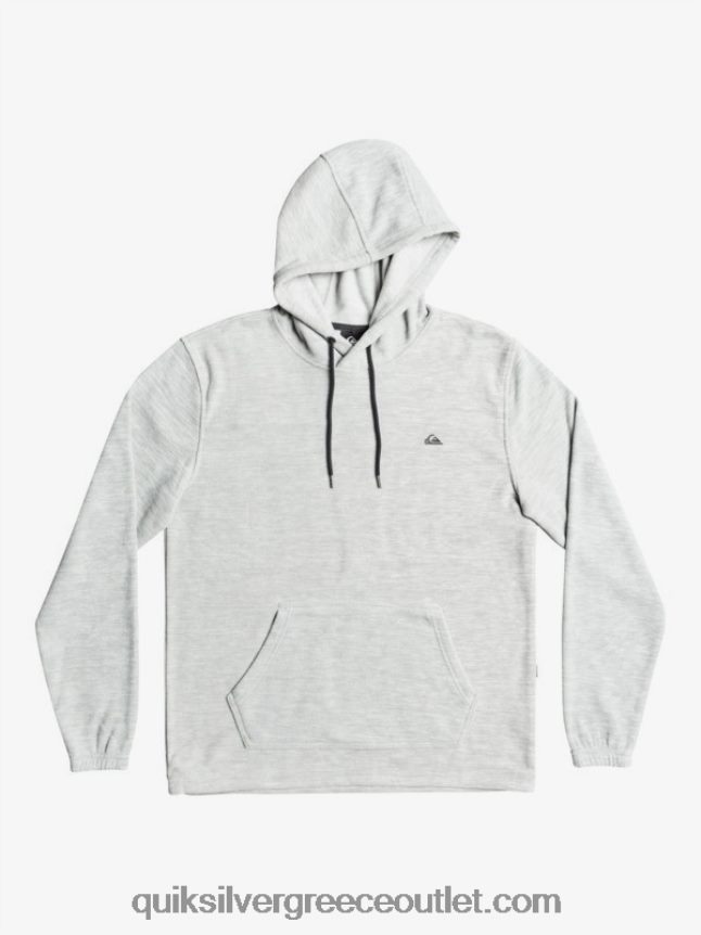 κουκούλα πρώτης ανάγκης Quiksilver άνδρες 66LP841490 ανοιχτό γκρι ρείκι