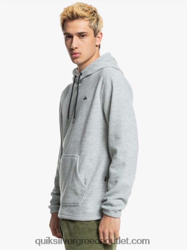 κουκούλα πρώτης ανάγκης Quiksilver άνδρες 66LP841490 ανοιχτό γκρι ρείκι
