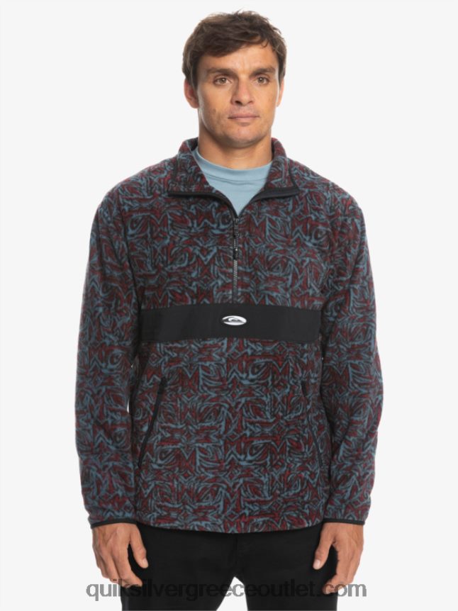 Κρόνος μισό φερμουάρ φλις Quiksilver άνδρες 66LP841562 Προβηγκιακός μπλε Κρόνος