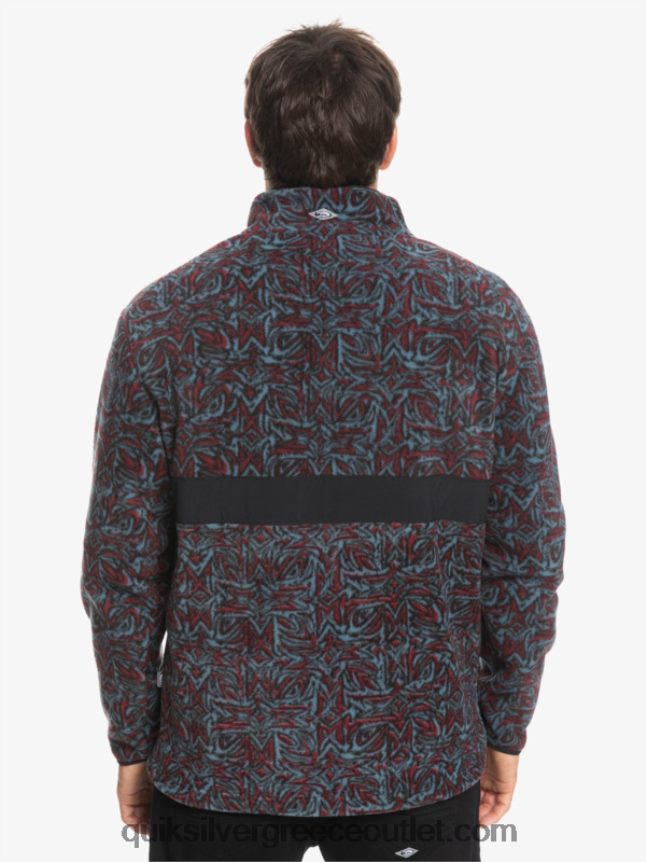 Κρόνος μισό φερμουάρ φλις Quiksilver άνδρες 66LP841562 Προβηγκιακός μπλε Κρόνος