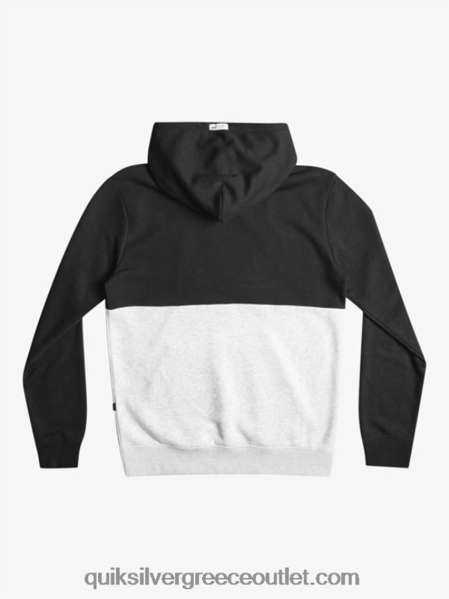 κουκούλα ανάγλυφο Quiksilver άνδρες 66LP841681 μαύρος