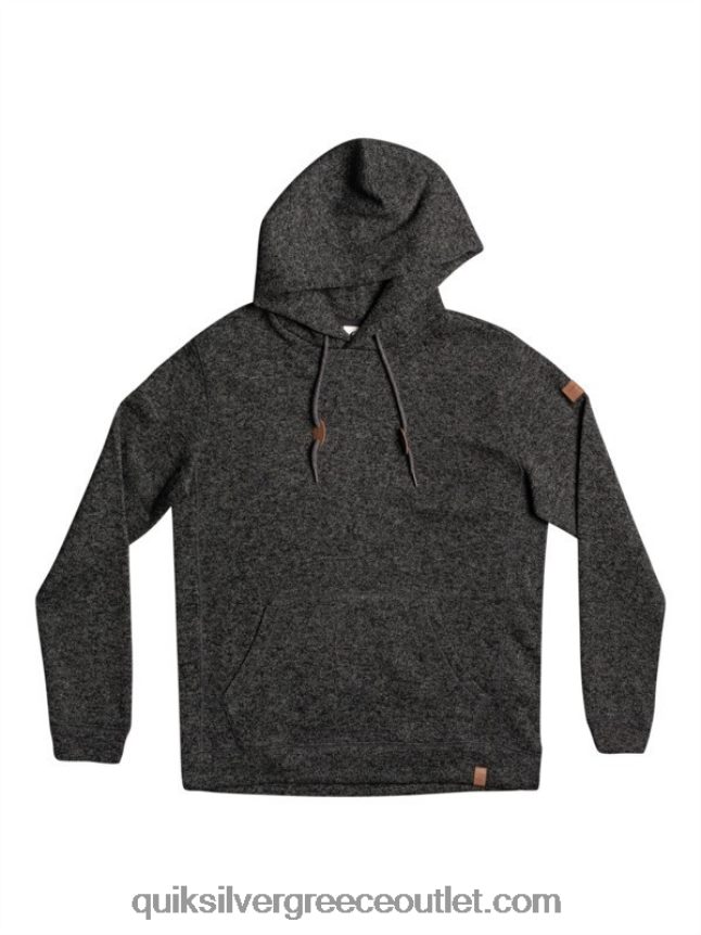 κουκούλα κέλερ Quiksilver άνδρες 66LP841710 σκούρο γκρι ρείκι