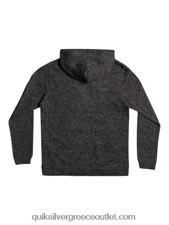 κουκούλα κέλερ Quiksilver άνδρες 66LP841710 σκούρο γκρι ρείκι