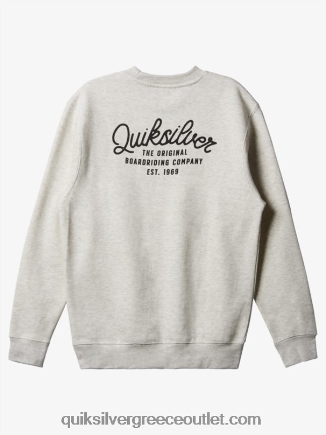 νέα φούτερ με λαιμόκοψη Quiksilver άνδρες 66LP841803 ρείκι βρώμης