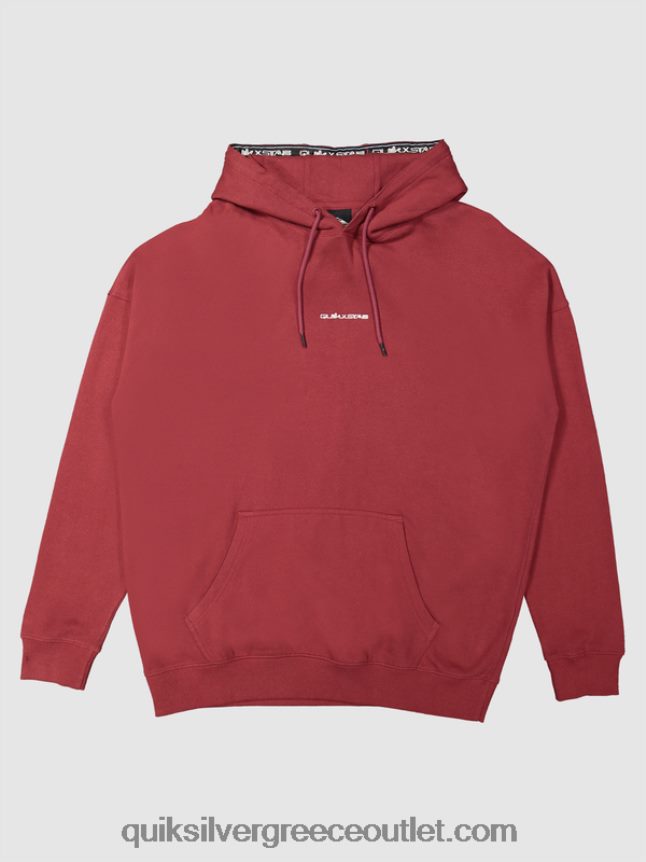 ΦΟΥΤΕΡ με ΚΟΥΚΟΥΛΑ Quiksilver x Stab άνδρες 66LP841804 ρουμπίνι κρασί