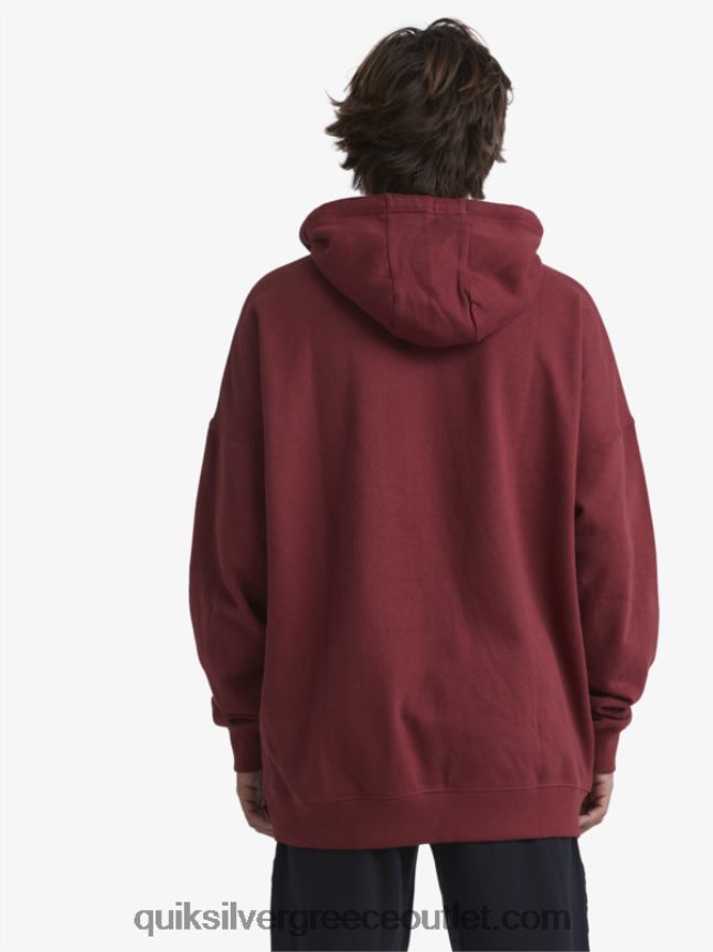 ΦΟΥΤΕΡ με ΚΟΥΚΟΥΛΑ Quiksilver x Stab άνδρες 66LP841804 ρουμπίνι κρασί