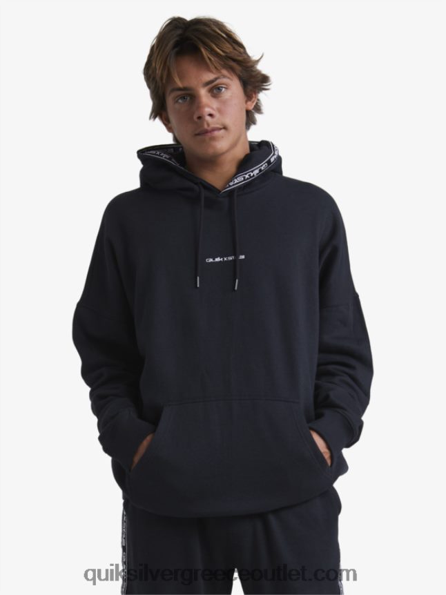 ΦΟΥΤΕΡ με ΚΟΥΚΟΥΛΑ Quiksilver x Stab άνδρες 66LP841805 μαύρος