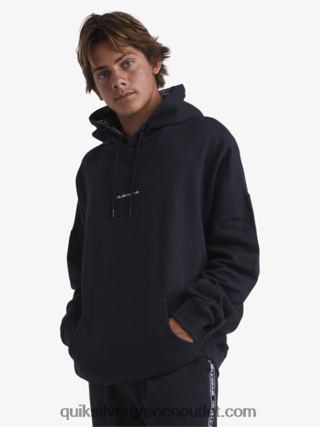 ΦΟΥΤΕΡ με ΚΟΥΚΟΥΛΑ Quiksilver x Stab άνδρες 66LP841805 μαύρος