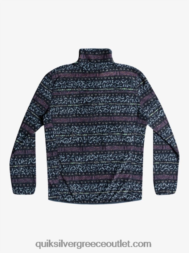πουλόβερ φλις τέταρτο aker Quiksilver άνδρες 66LP841878 σκονισμένο σκανδιναβικό κανάλι ορχιδέας