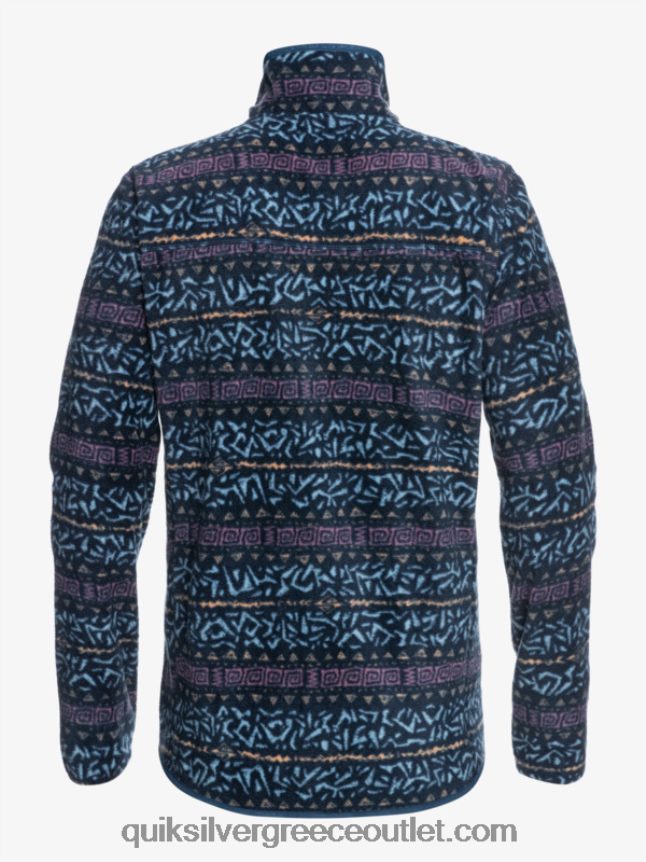 πουλόβερ φλις τέταρτο aker Quiksilver άνδρες 66LP841878 σκονισμένο σκανδιναβικό κανάλι ορχιδέας