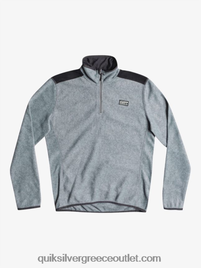 πουλόβερ φλις τέταρτο aker Quiksilver άνδρες 66LP841879 ερείκη γκρι