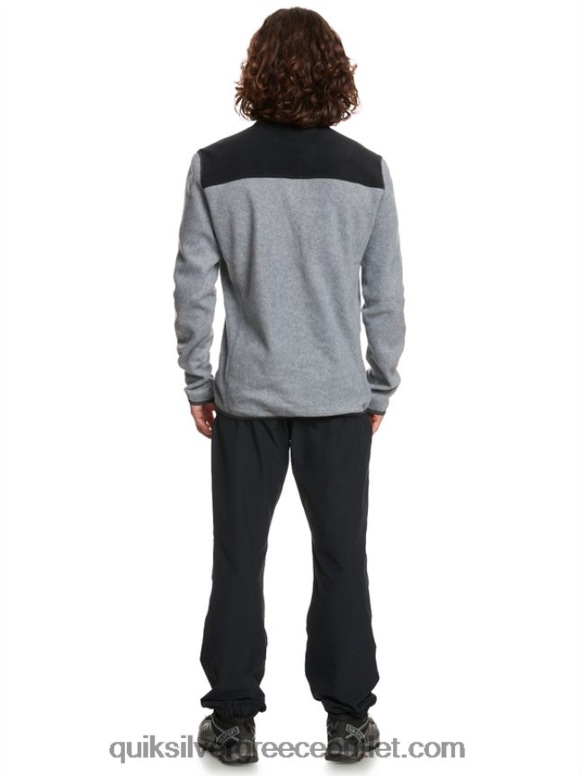 πουλόβερ φλις τέταρτο aker Quiksilver άνδρες 66LP841879 ερείκη γκρι