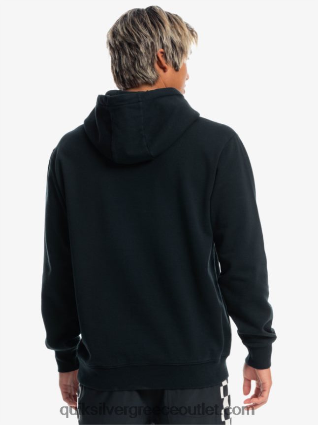 πράγματα επίσημο λογότυπο hoodie Quiksilver x Stranger άνδρες 66LP841806 μαύρος