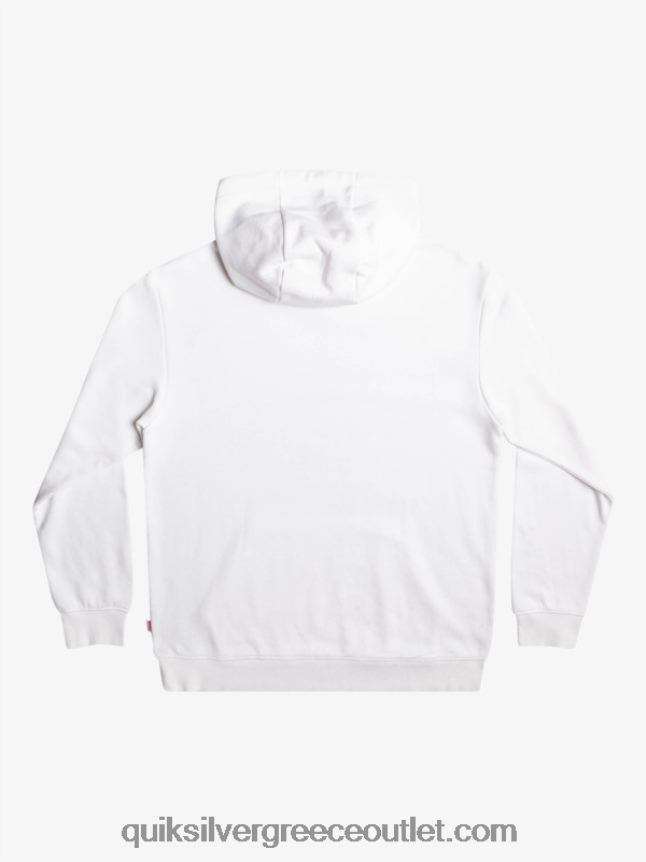 πράγματα επίσημο λογότυπο hoodie Quiksilver x Stranger άνδρες 66LP841807 άσπρο