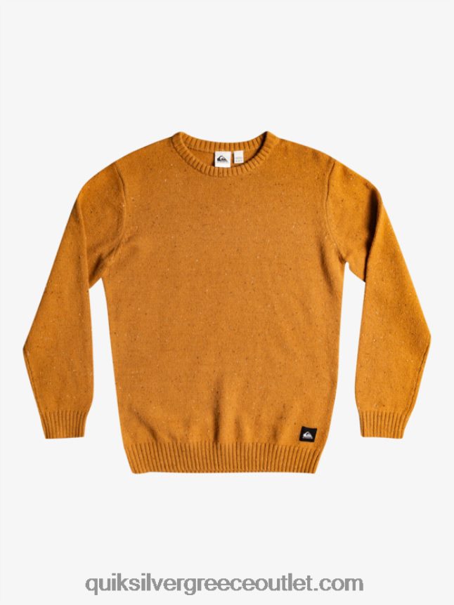 πουλόβερ neppy Quiksilver άνδρες 66LP841826 καστανή ζάχαρη