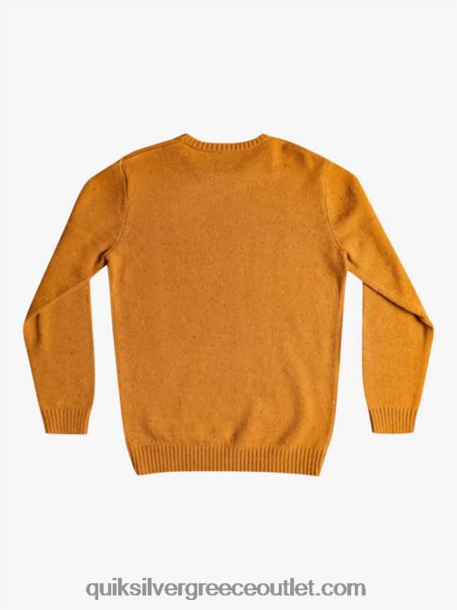 πουλόβερ neppy Quiksilver άνδρες 66LP841826 καστανή ζάχαρη