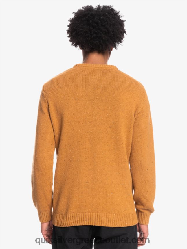 πουλόβερ neppy Quiksilver άνδρες 66LP841826 καστανή ζάχαρη