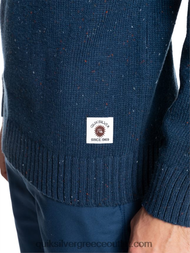 πουλόβερ neppy Quiksilver άνδρες 66LP841827 διακριτικά μπλε