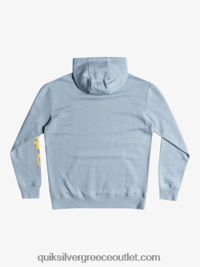 omni logo κουκούλα fleece top Quiksilver άνδρες 66LP841090 μαύρος