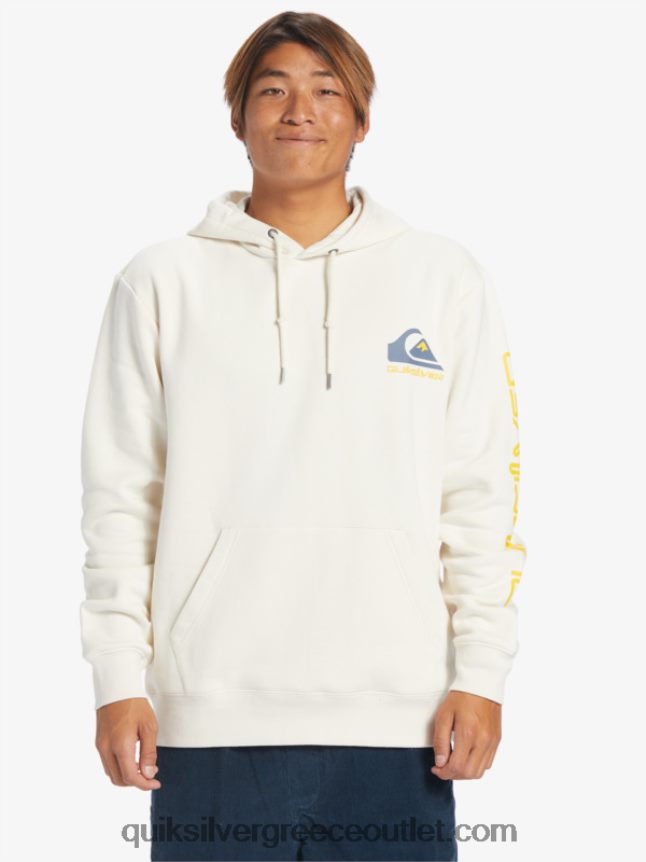 omni logo hoodie Quiksilver άνδρες 66LP84642 σημύδα