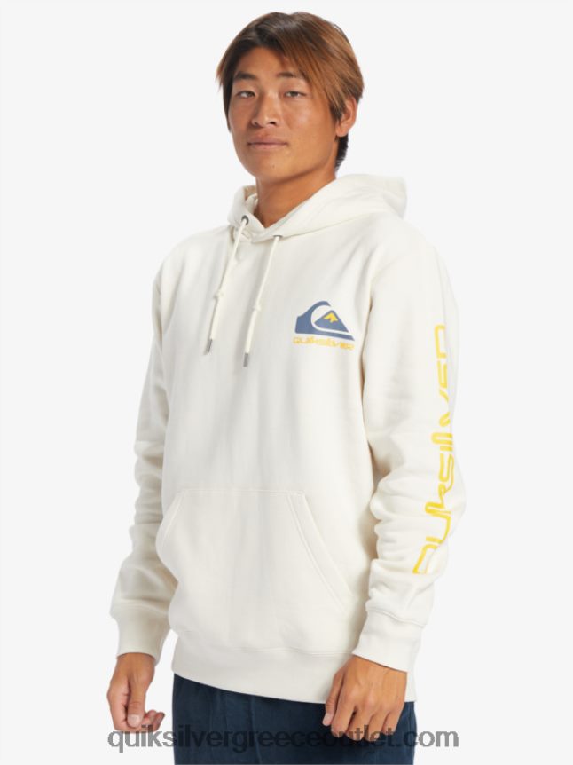 omni logo hoodie Quiksilver άνδρες 66LP84642 σημύδα