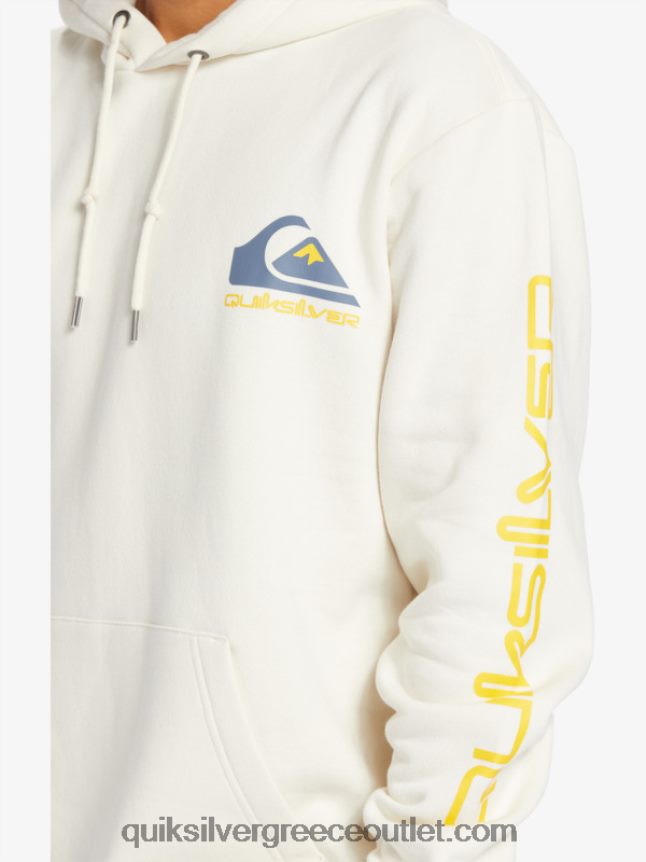 omni logo hoodie Quiksilver άνδρες 66LP84642 σημύδα